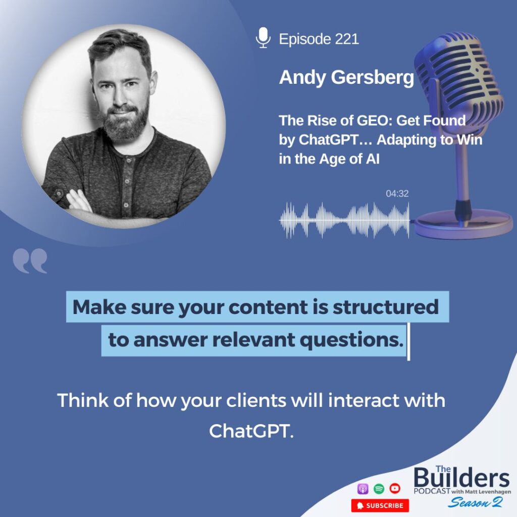 Andy Gersberg's quote